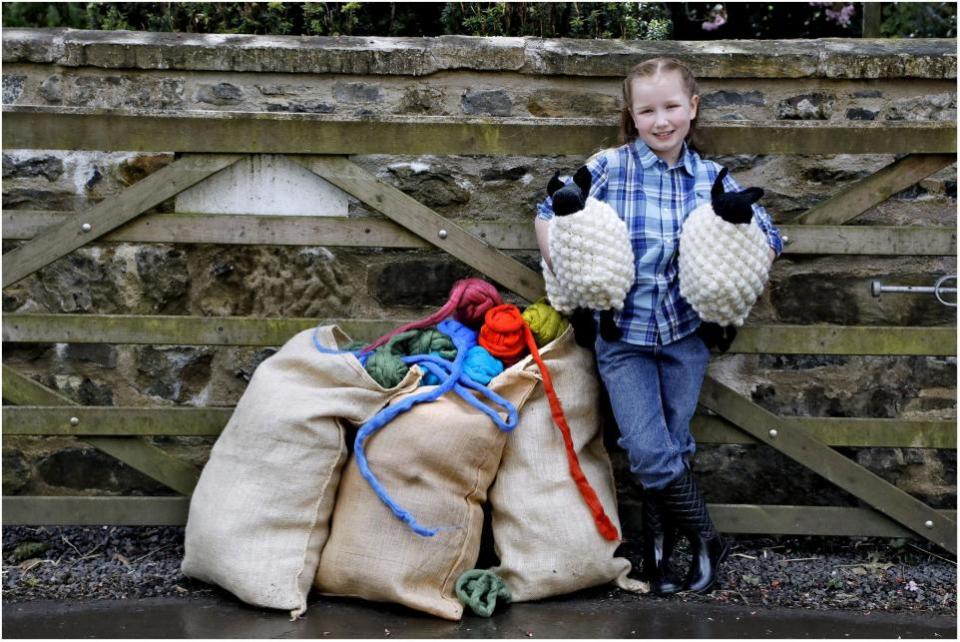 Glasgow Times: The event features spinning, weaving and dyeing demonstrations, wool-based crafts, sheep shearing