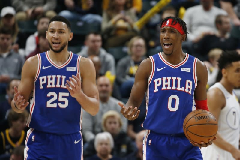 NBA: Philadelphia 76ers at Indiana Pacers