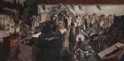 The Resurrection, Cookham (1924-7) - Credit: tate