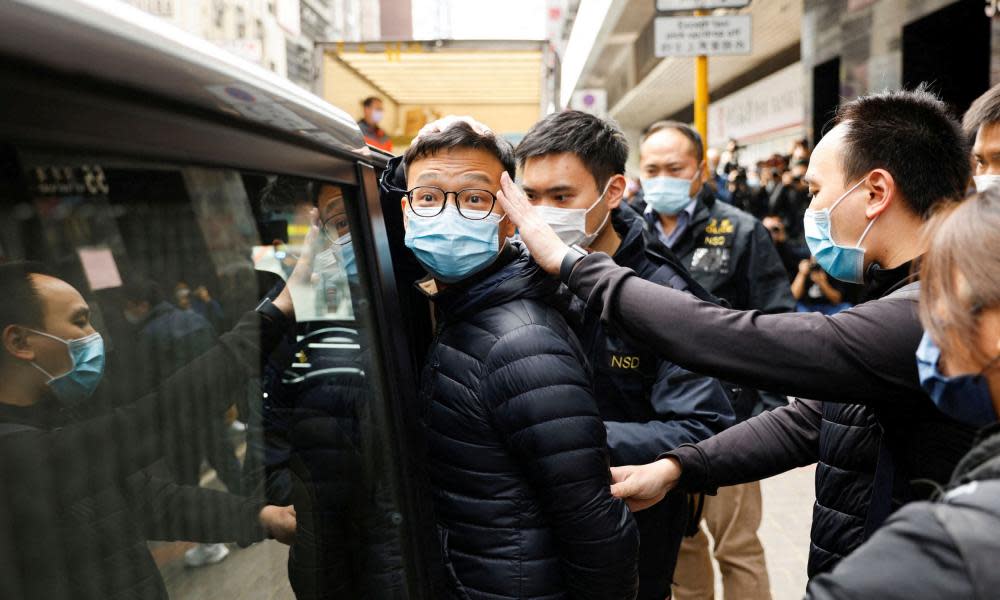 <span>Photograph: Tyrone Siu/Reuters</span>