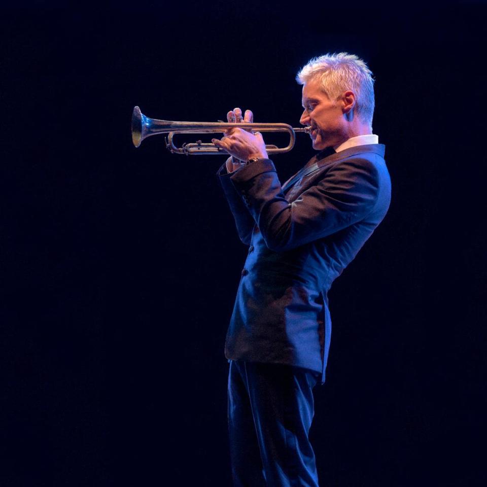 Trumpeter extraordinaire Chris Botti will open the Midwest Trust Center Series season Aug. 24 at Yardley Hall.