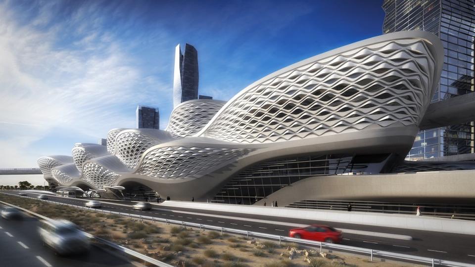 Riyadh Metro Zaha Hadid