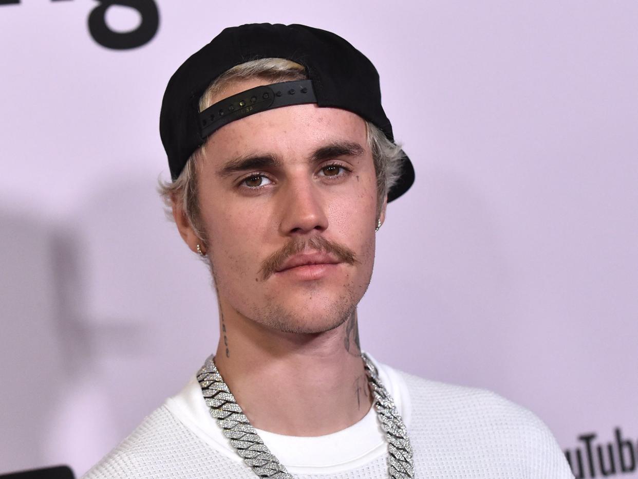 Justin Bieber pictured in 2020 (Getty)