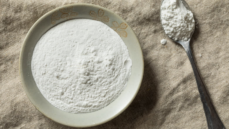 cream of tartar in bowl