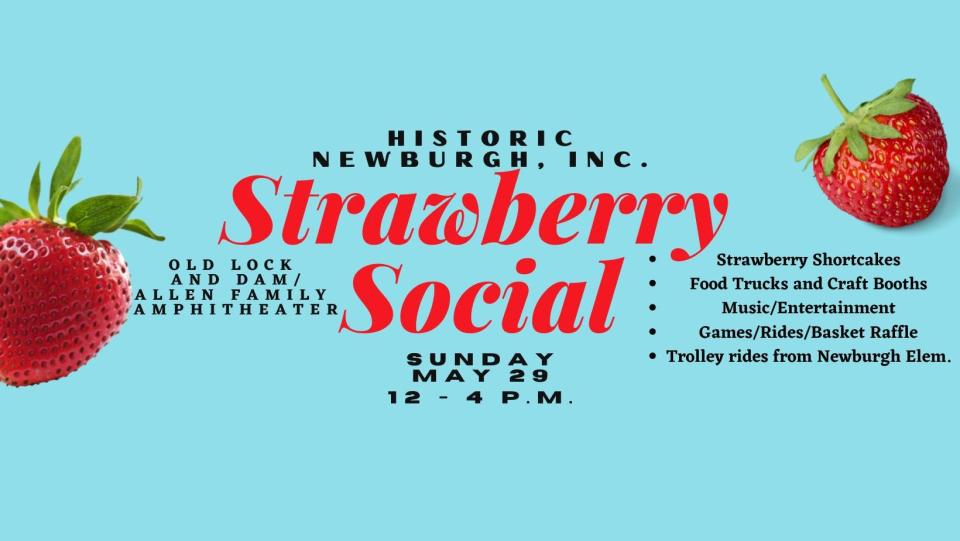 Promo for Historic Newburgh's Inc. Strawberry Social