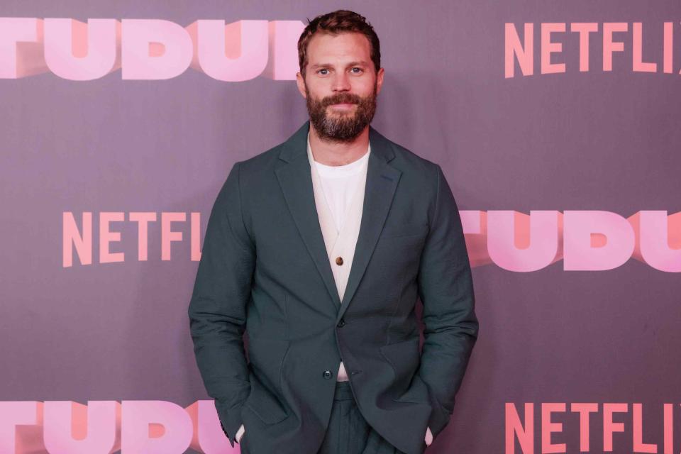 <p>Alexandre Schneider/Getty for NETFLIX</p> Jamie Dornan