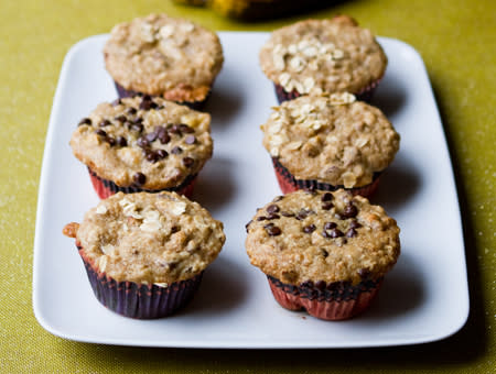 Chocolate Chip Banana Muffins