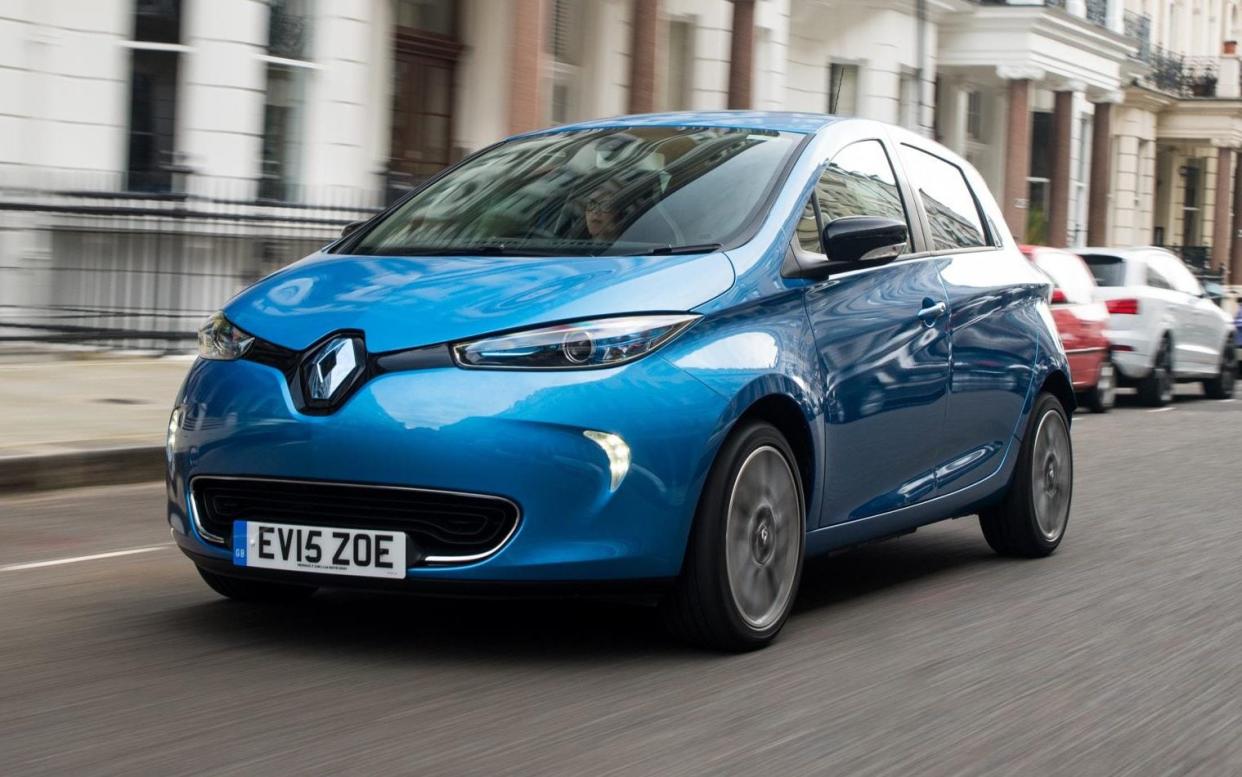 Renault Zoe electric car