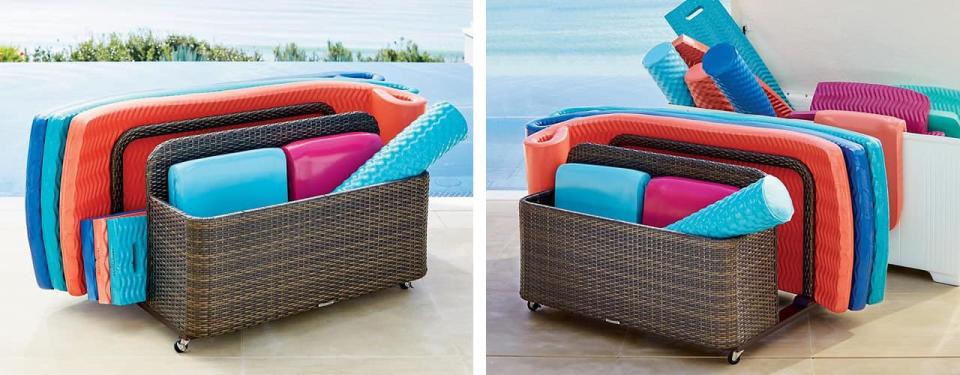 Wicker Float Storage Unit