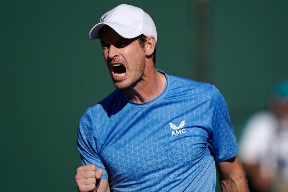 Andy Murray showed encouraging form in Indian Wells (AP)