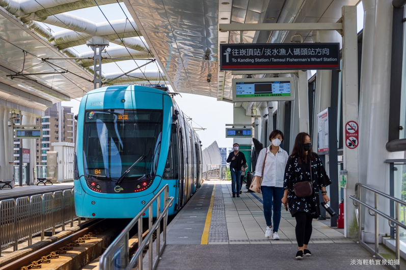 捷運一路暢行，打開淡海新市鎮核心的行動價值。（圖／富比士地產王提供）