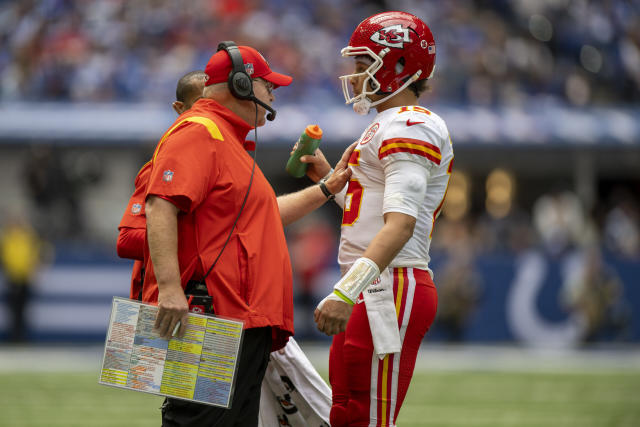 Chiefs QB Patrick Mahomes on hiding foodstuff from Andy Reid