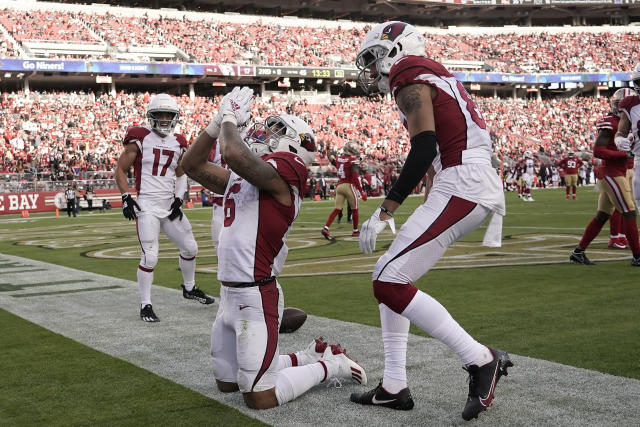 James Conner leads short handed Cardinals past 49ers