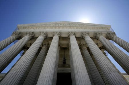 The U.S. Supreme Court building is seen in Washington in this May 20, 2009 file photo. REUTERS/Molly Riley/Files