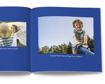 Custom photo books ($9.99 and up)