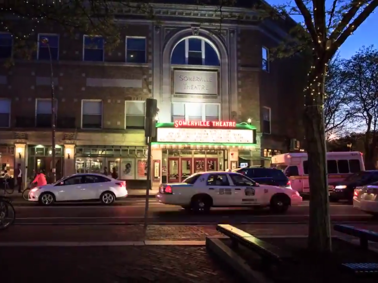 Somerville, Massachusetts at night: (Cambridge and Somerville MA - Charles Cherney - YouTube)