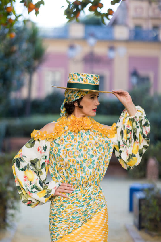 Vestido Flamenca El Ajolí x Duyos Sevilla