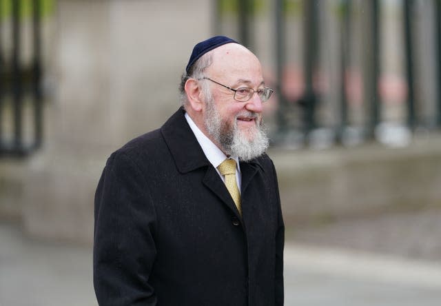 Chief Rabbi Ephraim Mirvis 