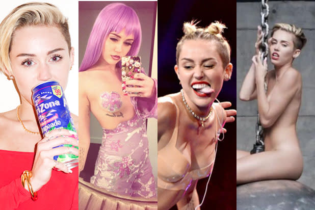 10 Craziest Miley Cyrus Moments Since Twerk-tastic MTV VMA Performance
