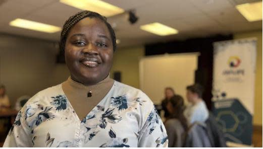 Muriel Kembou, student committee president Collège de l'Île, said the cap of 24 hours a week could encourage students to focus more on their studies.