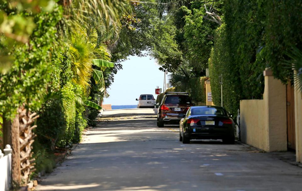 Tree-lined Root Trail ends with a view of the ocean. BILL INGRAM / THE PALM BEACH POST