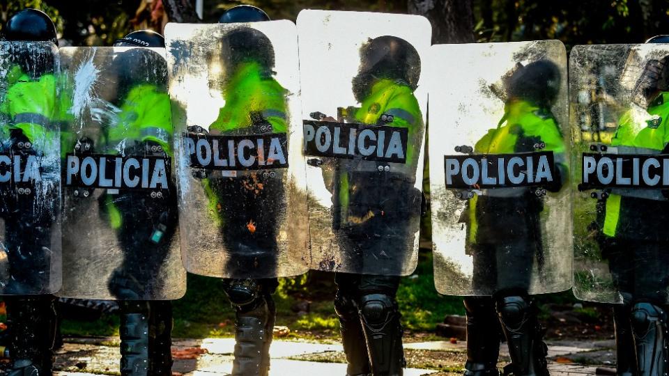 Policia en Colombia