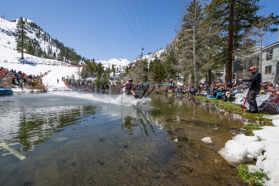 Palisades Tahoe's annual Cushing Crossing was yesterday, May 10th, 2024. Image from 2023 Cushing Crossing.<p>Courtesy Palisades Tahoe</p>
