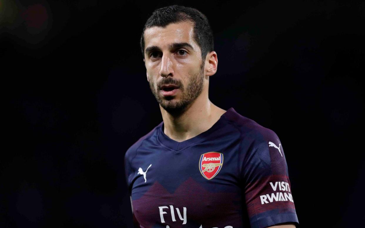 Armenian midfielder Mkhitaryan said he was 'hurt' to be missing Arsenal's match with Chelsea in Baku - Getty Images Europe