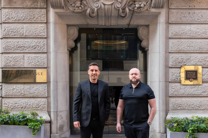 Gary Neville announces Niall Keating to take over the restaurant space at his Stock Exchange Hotel in Manchester city centre -Credit:Carl Sukonik/TheVain.co.uk