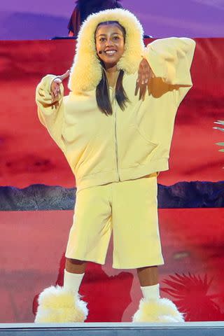 <p>London Entertainment/ SplashNews</p> North West performs as Young Simba in The Lion King's production at the Hollywood Bowl in Los Angeles