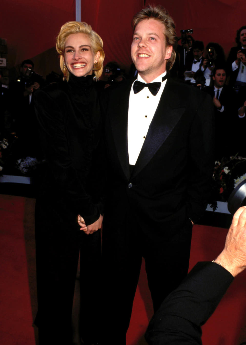 Julia Roberts and Kiefer Sutherland, 1991