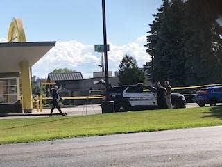 Police responded to a reported stabbing Friday, June 3, 2022, at the McDonald's on North Genesee Street in Utica.