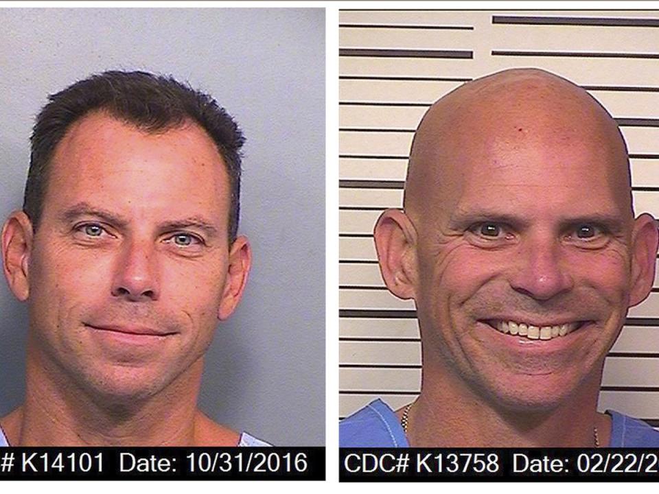 Erik, left, and Lyle Menendez pictured in 2016 (AP Images / California Department of Corrections and Rehabilitation)