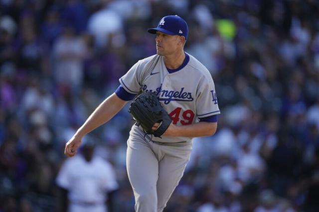 Blake Treinen Authenticated Autographed Los Angeles Dodgers Jersey