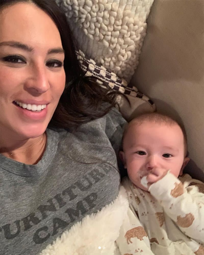 Joanna Gaines with son Crew