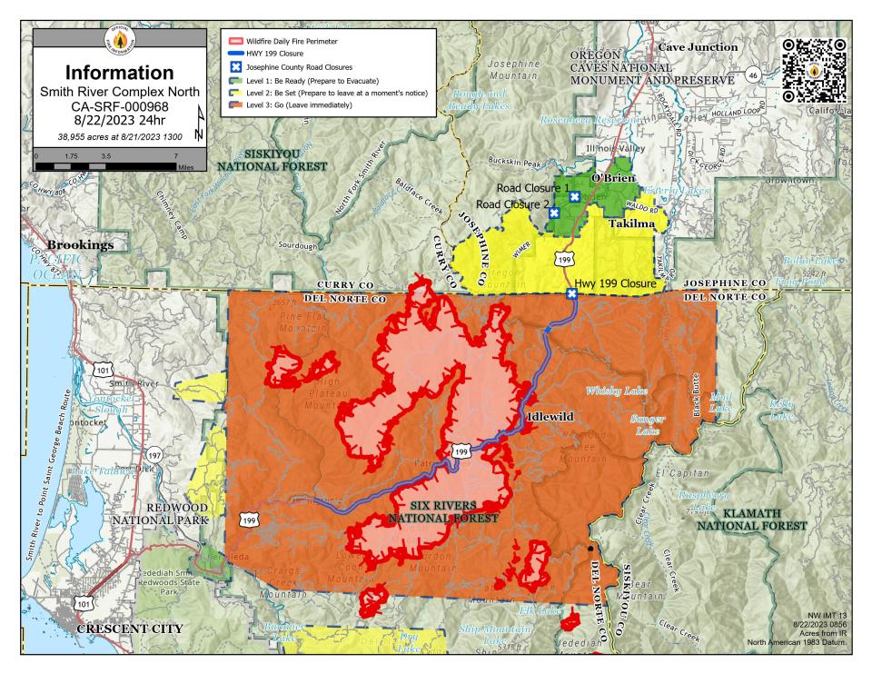 Oregon wildfires: Critical fire weather could hit this week, Smith ...