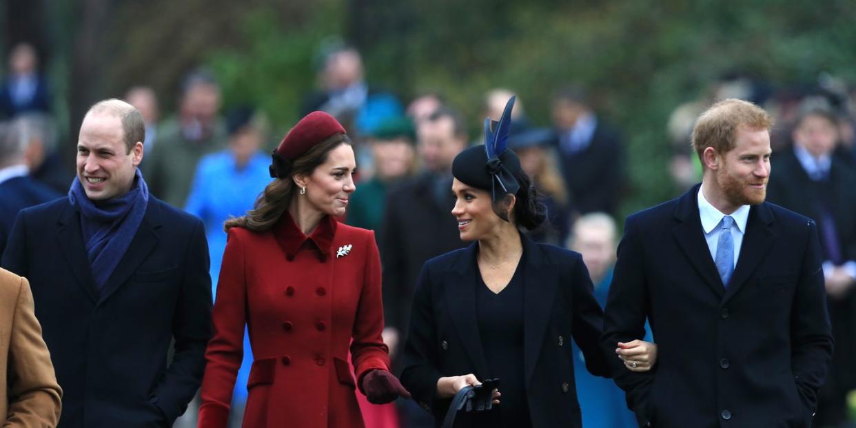 the royal family attend church on christmas day