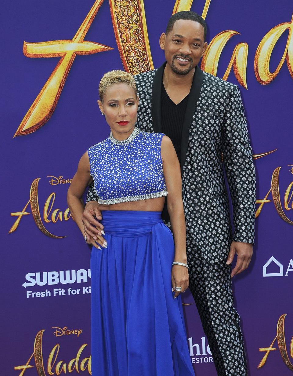 <p>In one episode of Jada's Red Table Talk, the couple came clean about their marital troubles. A year later, Jada talked about that on the Late Show with Stephen Colbert. She <a href="https://people.com/movies/jada-pinkett-smith-why-she-got-candid-will-smith-marriage/" rel="nofollow noopener" target="_blank" data-ylk="slk:explained;elm:context_link;itc:0;sec:content-canvas" class="link ">explained</a>, "What was really important about Will and I doing that show together — two things: First of all was really to kind of get rid of the idea that people in the public eye have perfect relationships. We were kind of sick of living up to that. We were real sick of it. And then second of all, really having myself and Will come and talk about our relationship — sometimes you see just women do it alone or you just see a guy do it." </p>