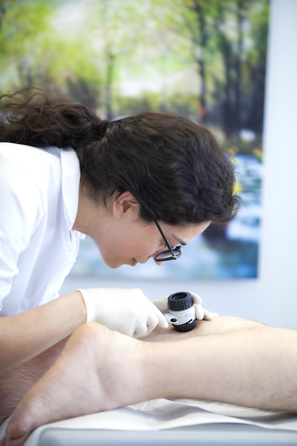 <em>The AI was put up against experienced dermatologists (Picture: Getty)</em>