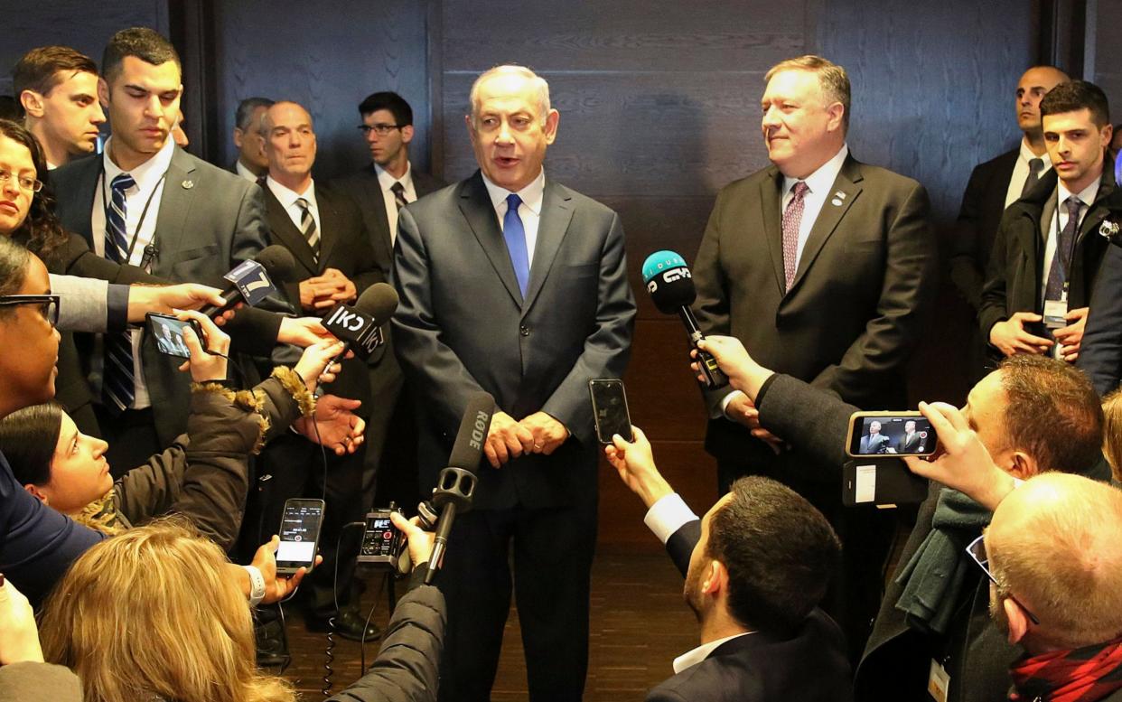 A row between Israeli prime minister Benjamin Netanyahu and the Polish prime minister began last week - AP