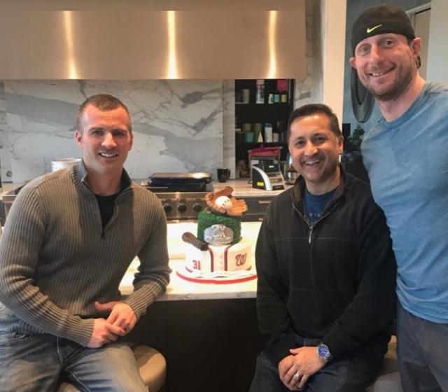 Max Scherzer celebrated his third Cy Young with an awesome cake