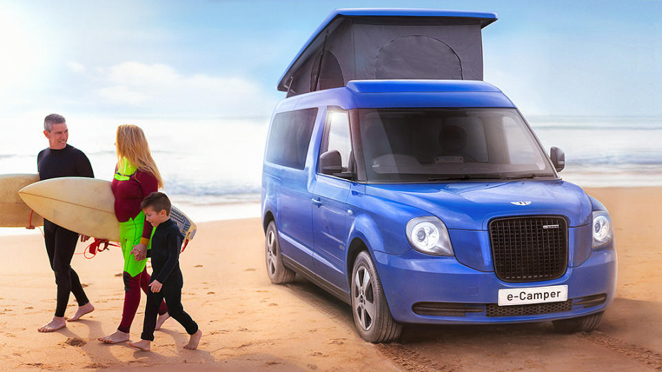 負責生產黑帽子計程車的LEVC預告推出e-Camper電動露營車。(圖片來源/ LEVC)