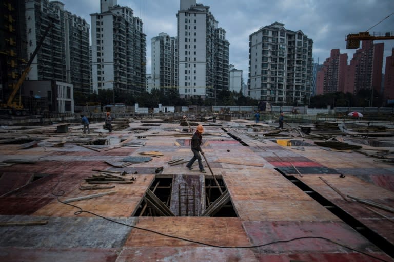 Construction projects, like this one in Shanghai, are mushrooming all over China, but the government has taken a number of measures to cool down red-hot real estate markets amid fears of a potential crash that could affect the broader economy