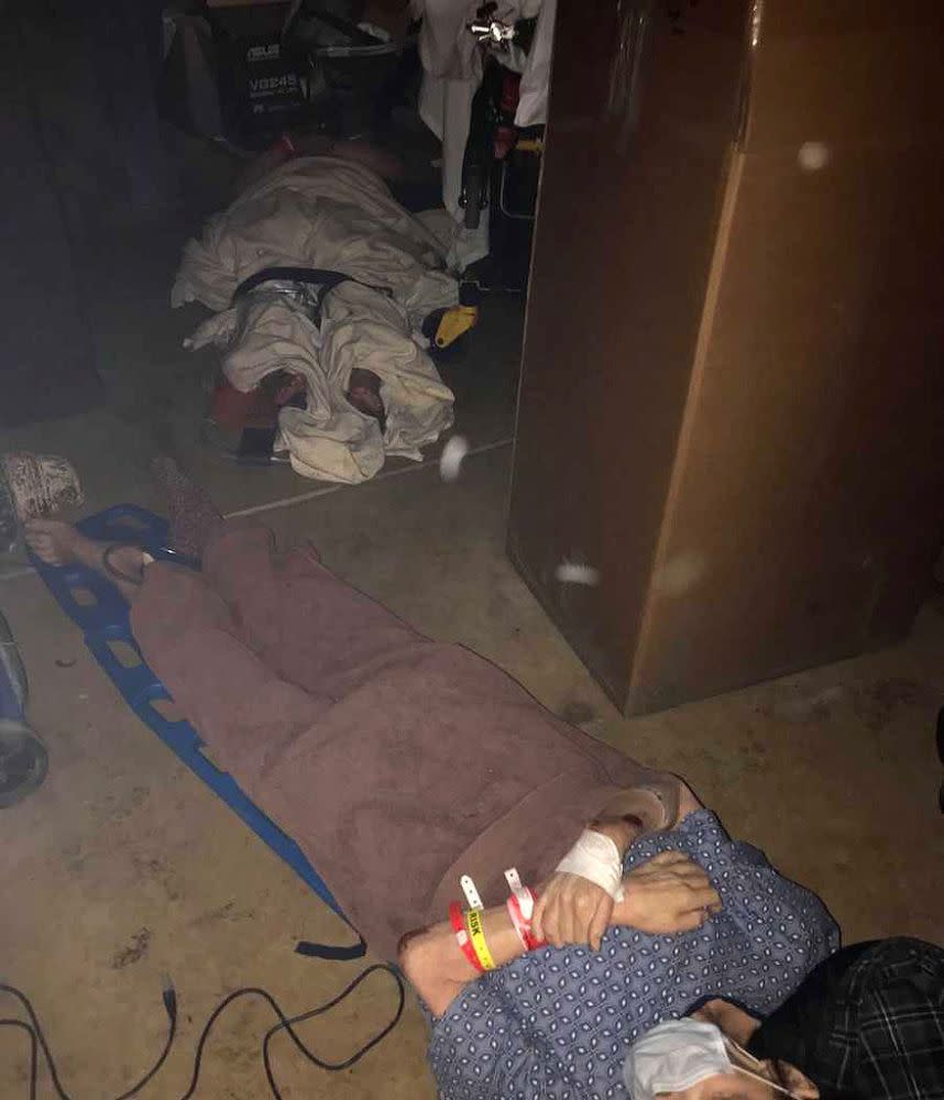 Patients lay in garage of home while trying to escape Camp Fire in Paradise, California