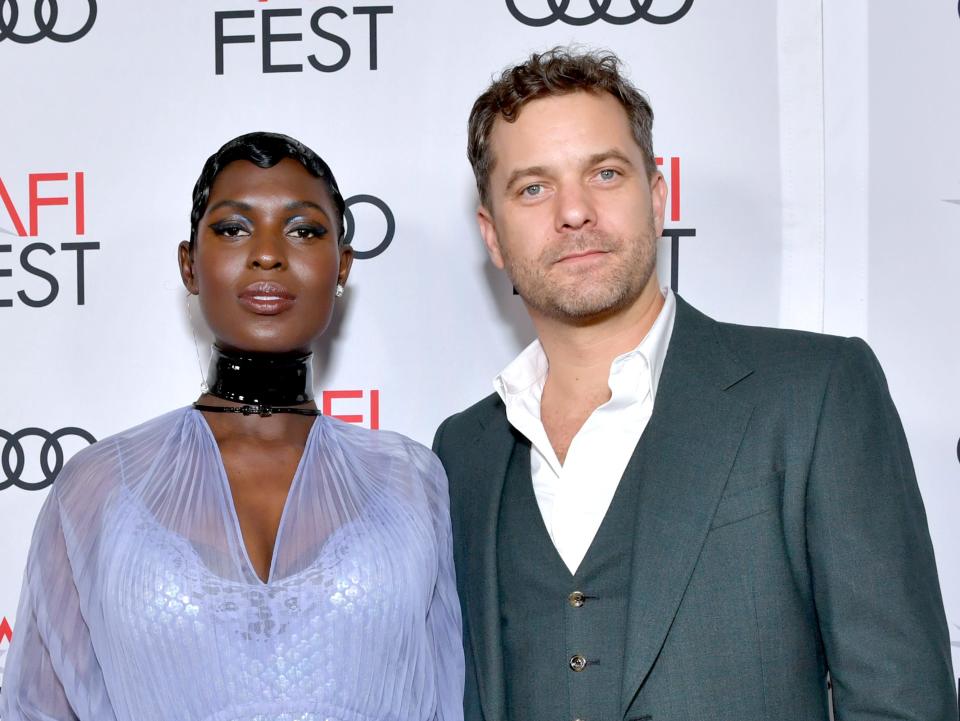 Jodie Turner-Smith and Joshua Jackson in 2019.