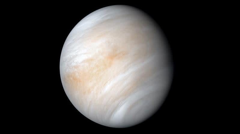 Venus, as imaged by Mariner 10 in 1974.