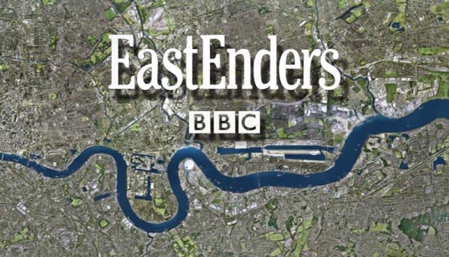 The Thames river is the centrepiece of the EastEnders credits (Credit: BBC)