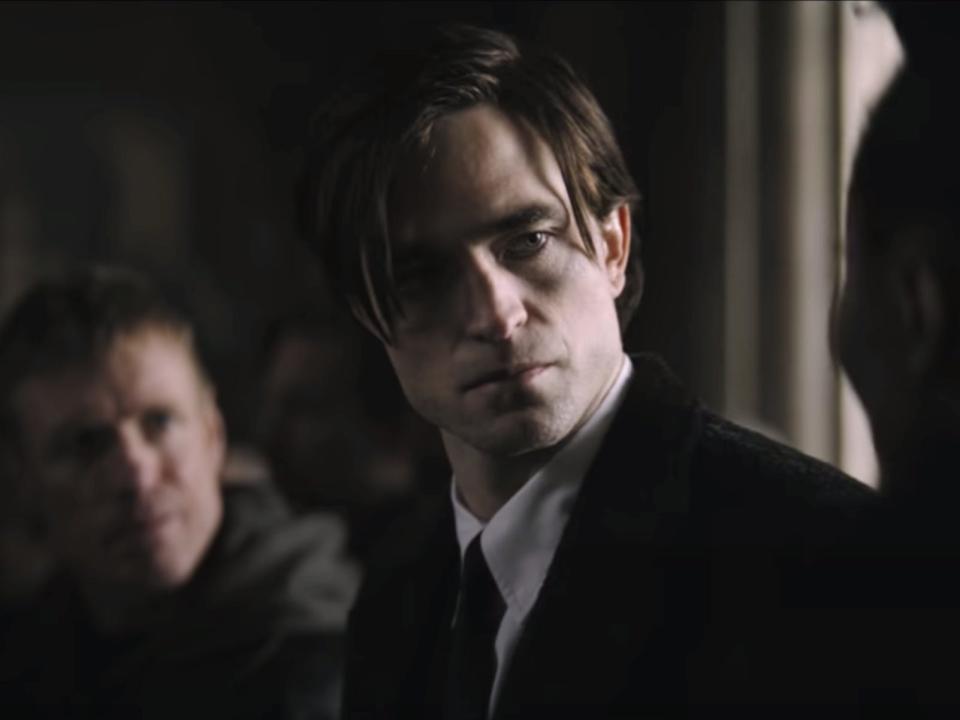 Robert Pattinson as Bruce Wayne in "The Batman."