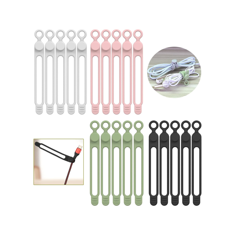 A set of cable organizers