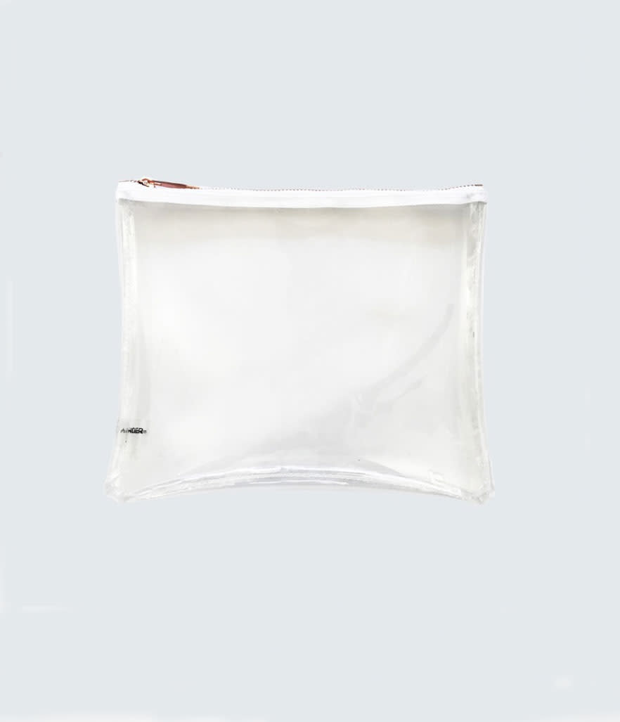 <p><span>Flat Zip Pouch, $38,</span><a rel="nofollow noopener" href="https://www.bandier.com/flat-zip-pouch?utm_source=polyvore&utm_medium=cpc&utm_term=desktop&utm_campaign=handbags" target="_blank" data-ylk="slk:bandier.com;elm:context_link;itc:0;sec:content-canvas" class="link "> <span>bandier.com</span></a> </p>